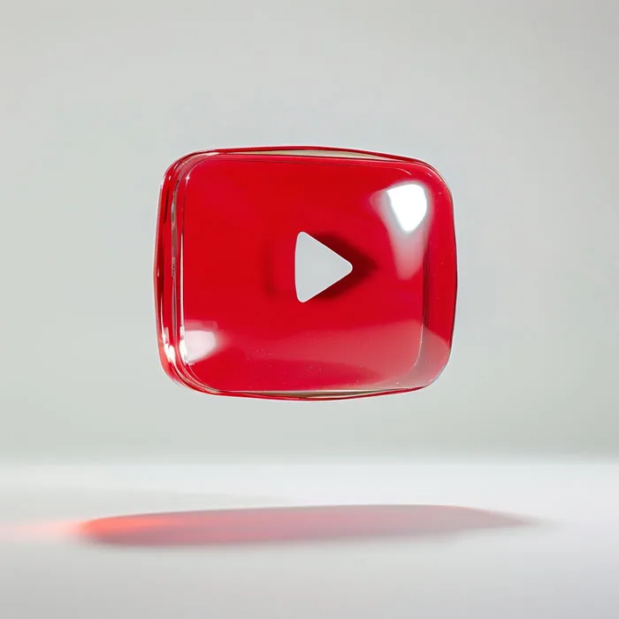 YouTube 3d logo